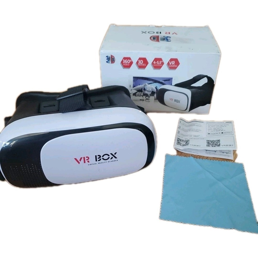 VR Box Virtual Reality 3D Glasses Selfie Game Music Movie Android Windows IOS